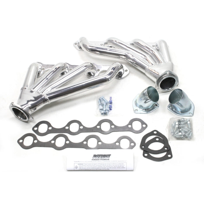 Patriot Exhaust H8482-1 Header Str Rod SBF Ctd - Truck Part Superstore