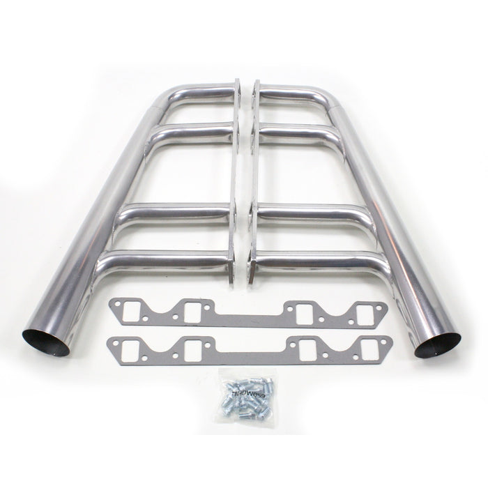 Patriot Exhaust H8501-1 Patriot Exhaust H8504 1 5/8"x3 1/2" Header Lakester Weld-up Nail Head Buick. - Truck Part Superstore