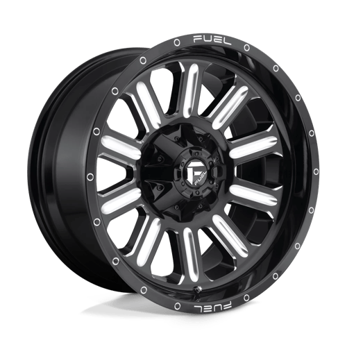 Fuel 1PC D62020001847 D620 20X10 8X180 GL-BLK-MIL -18MM - Truck Part Superstore