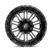 Fuel 1PC D62020909857 D620 20X9 6X135/5.5 GL-BLK-MIL 20MM - Truck Part Superstore