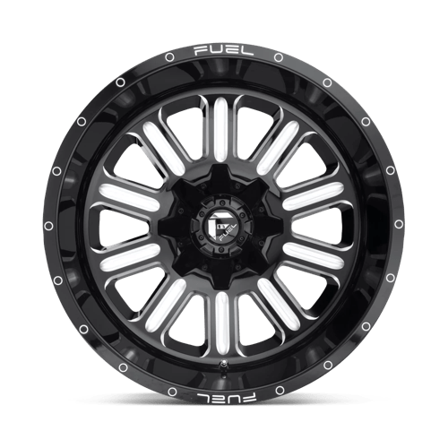Fuel 1PC D62020901850 D620 20X9 8X180 GL-BLK-MIL 01MM - Truck Part Superstore