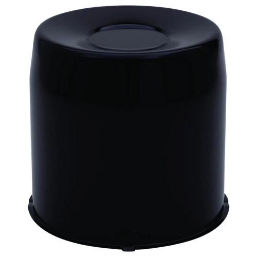 Gorilla Automotive HC211BC GOR HUB COVER 5.1 CE BLK BULK - Truck Part Superstore