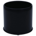 Gorilla Automotive HC212BC GOR HUB COVER 5.1 OE BLK BULK - Truck Part Superstore