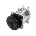 Top Street Performance HC5002C A/C Compressor; Sanden 508 R134 Serpentine Belt; Chrome with Black Clutch - Truck Part Superstore
