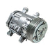 Top Street Performance HC5005P A/C Compressor; Sanden SD-7 R134 Serpentine Belt; Polished with Silver Clutch - Truck Part Superstore