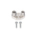 Top Street Performance HC5100P A/C Compressor  Manifold; Sanden SD-7 Style; Polished Straight - Truck Part Superstore