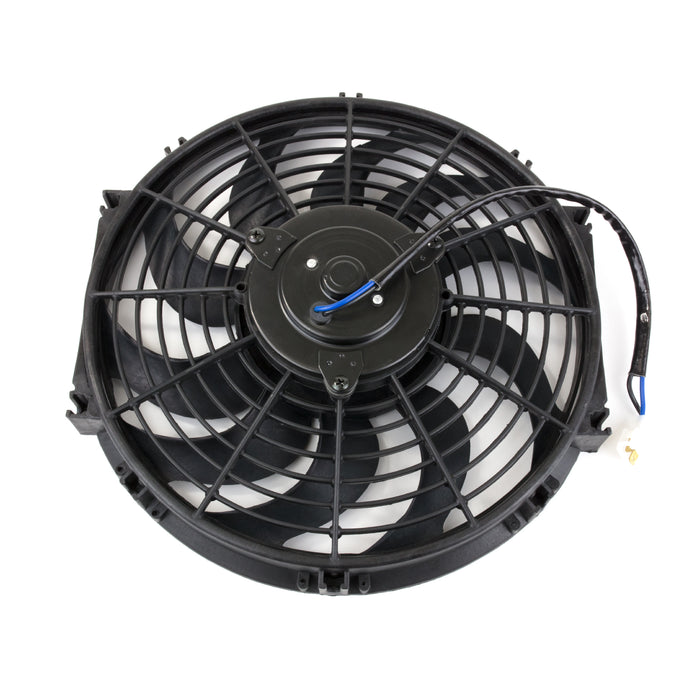 Top Street Performance HC6103 Universal Radiator Fan; S-Blade; 12" Black - Truck Part Superstore