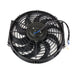 Top Street Performance HC6103 Universal Radiator Fan; S-Blade; 12" Black - Truck Part Superstore