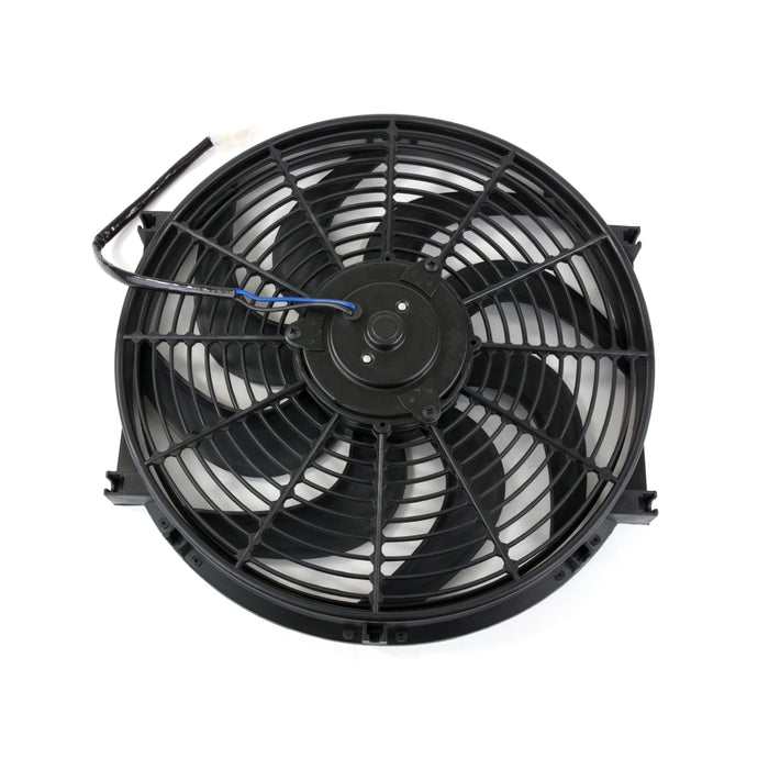 Top Street Performance HC6104 Universal Radiator Fan; S-Blade; 14" Black - Truck Part Superstore