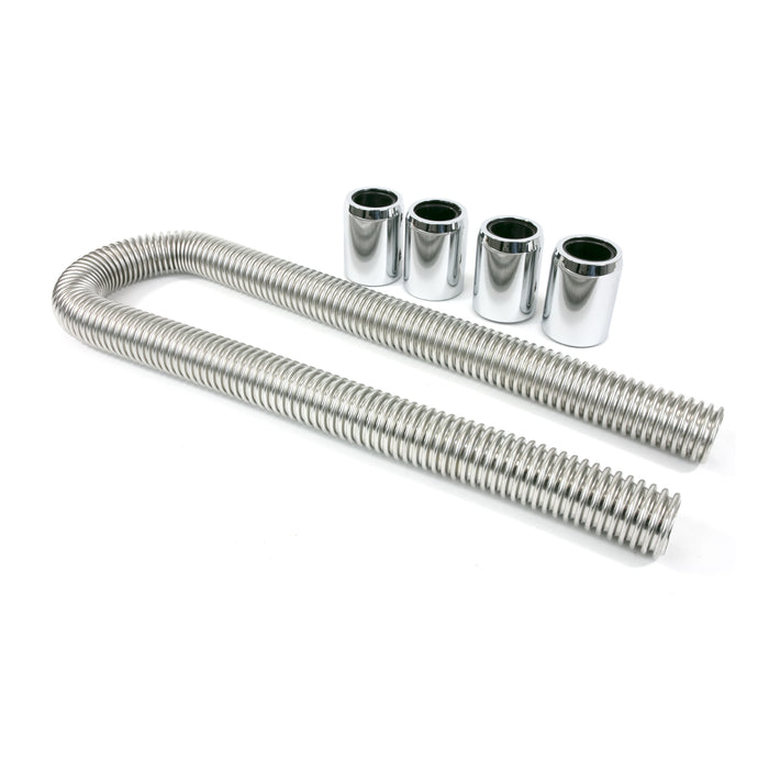 Top Street Performance HC6304C Radiator Hose Kit;  48" Chrome - Truck Part Superstore