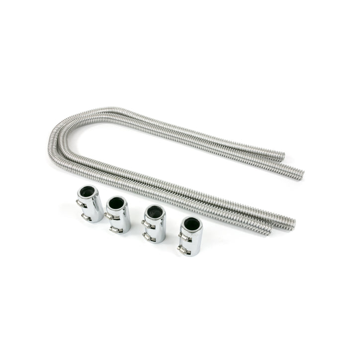 Top Street Performance HC6310C Heater Hose Kit; 44" Chrome - Truck Part Superstore