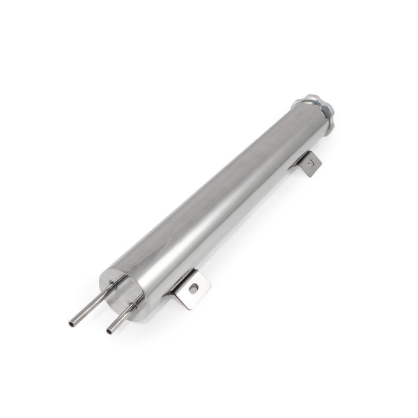 Top Street Performance HC6324 Overflow Tank; Stainless Steel; 2" x 17" - Truck Part Superstore