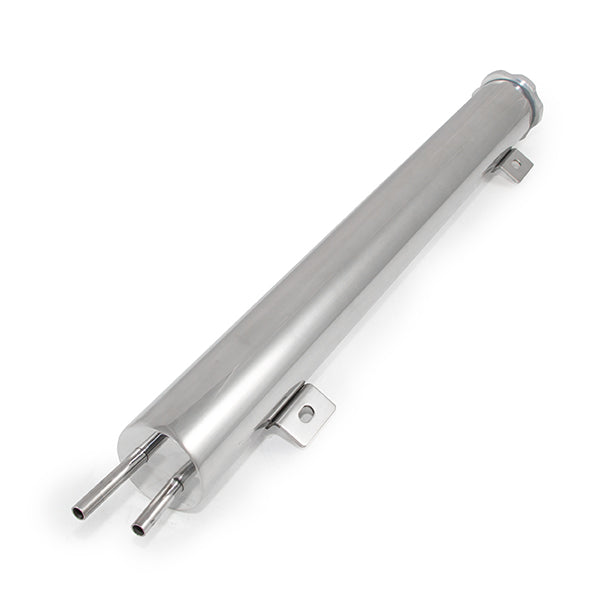 Top Street Performance HC6325 Overflow Tank; Stainless Steel; 2" x 19" - Truck Part Superstore