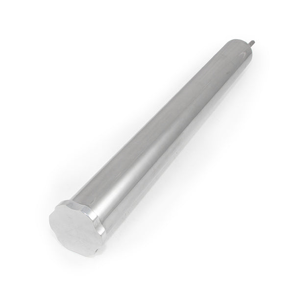 Top Street Performance HC6325 Overflow Tank; Stainless Steel; 2" x 19" - Truck Part Superstore