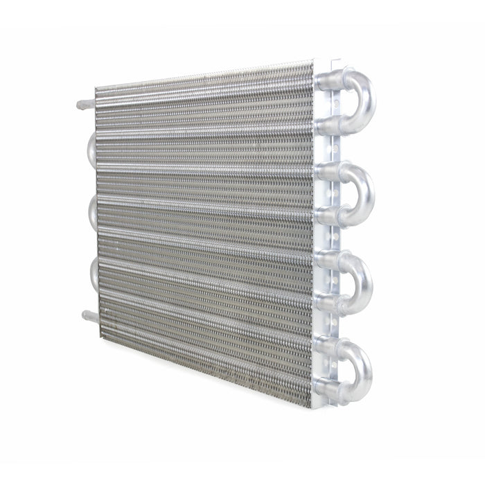 Top Street Performance HC6345 Transmission Oil Cooler; 10" x 15 3/4" with Push-On Fitting - Truck Part Superstore