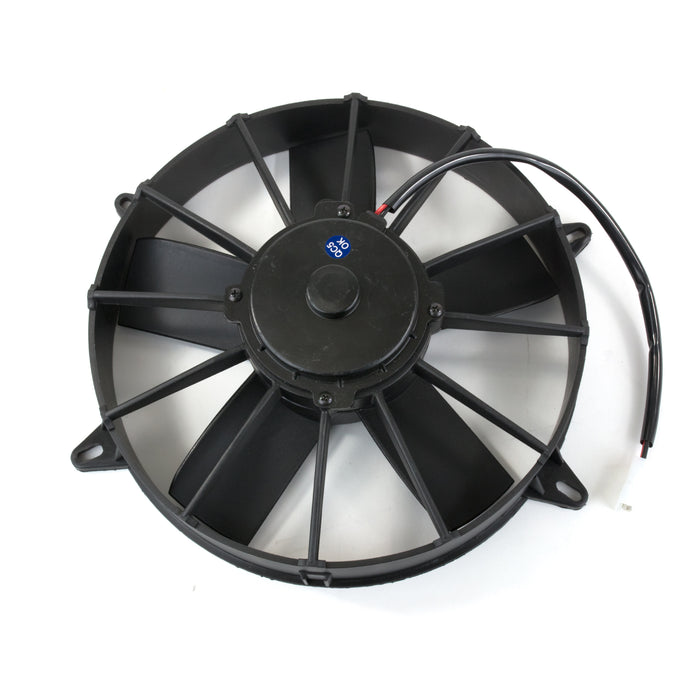 Top Street Performance HC7211 Pro Flow Universal Straight-Blade 11" Black Cooling Fan - Truck Part Superstore