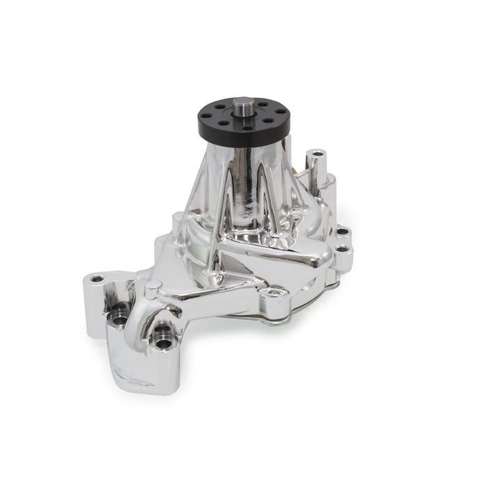 Top Street Performance HC8009C Mechanical Water Pump; Aluminum; Chrome; Chevrolet 348 & 409 - Truck Part Superstore