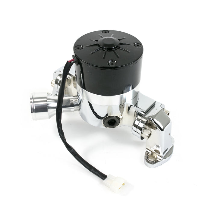 Top Street Performance HC8010C Chevrolet Small Block Chrome Aluminum High Flow Electric Water Pump - Truck Part Superstore