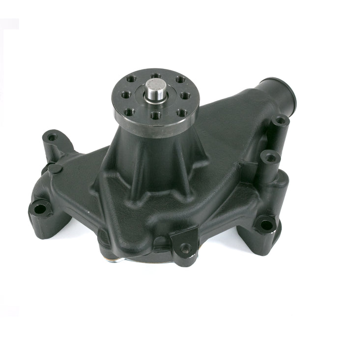 Top Street Performance HC8012BK Chevrolet Small Block Long Neck Black Aluminum High Flow Mechanical Water Pump - Truck Part Superstore