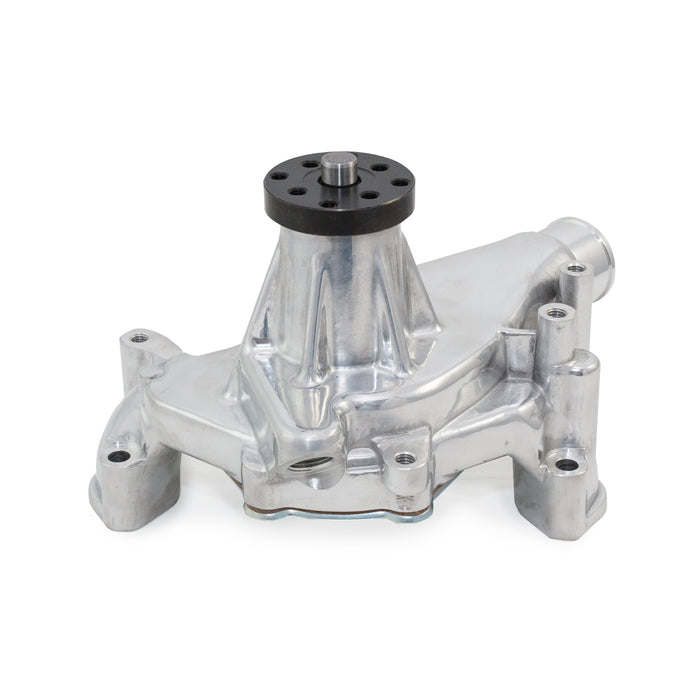 Top Street Performance HC8012P Mechanical Water Pump; Aluminum; Polished; Chevrolet Small Block Long Neck - Truck Part Superstore