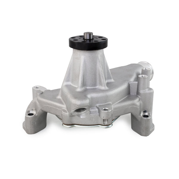 Top Street Performance HC8014 Mechanical Water Pump; Aluminum; Satin; Chevrolet SB Long Neck; Reverse - Truck Part Superstore