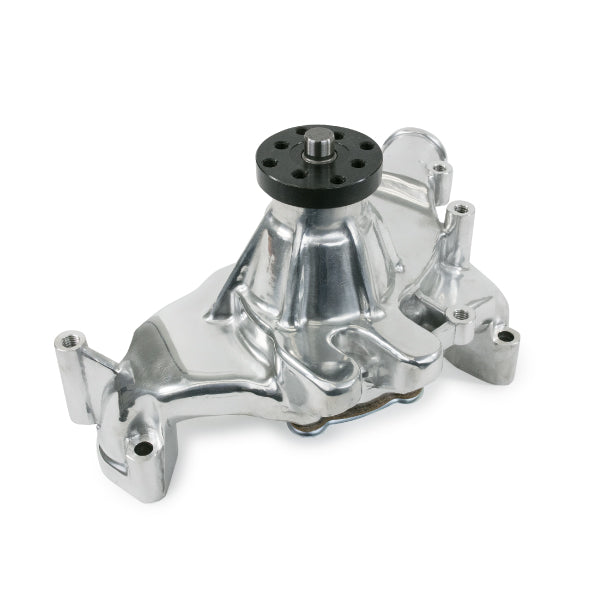 Top Street Performance HC8022P Mechanical Water Pump; Aluminum; Polished; BBC Gen 2 "Mark IV" Long Neck - Truck Part Superstore