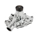 Top Street Performance HC8049C Mechanical Water Pump; Aluminum; Chrome; SBF (289; 302; 351W) P/S Outlet - Truck Part Superstore