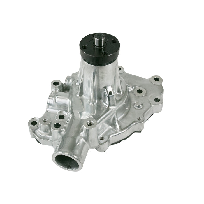 Top Street Performance HC8049P Mechanical Water Pump; Aluminum; Polished; SBF (289; 302; 351W) P/S Outlet - Truck Part Superstore