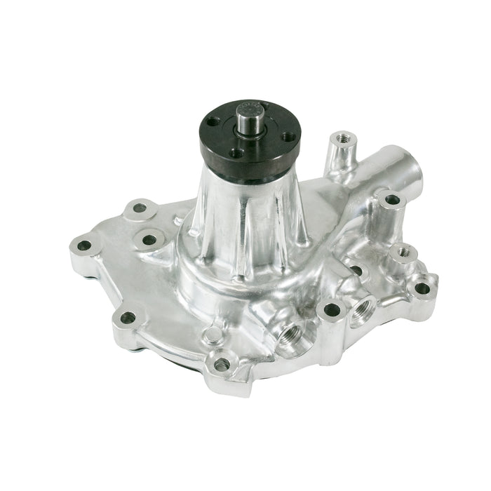 Top Street Performance HC8049P Mechanical Water Pump; Aluminum; Polished; SBF (289; 302; 351W) P/S Outlet - Truck Part Superstore