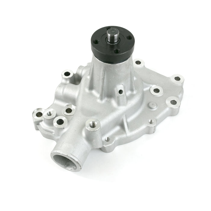 Top Street Performance HC8049 Mechanical Water Pump; Aluminum; Satin; SBF (289; 302; 351W) P/S Outlet - Truck Part Superstore