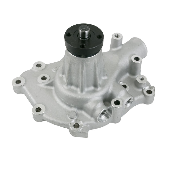 Top Street Performance HC8049 Mechanical Water Pump; Aluminum; Satin; SBF (289; 302; 351W) P/S Outlet - Truck Part Superstore