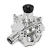 Top Street Performance HC8050C Mechanical Water Pump; Aluminum; Chrome; SBF (289; 302; 351W) D/S Inlet - Truck Part Superstore