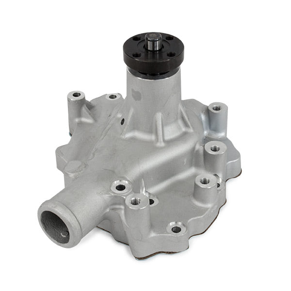 Top Street Performance HC8050 Mechanical Water Pump; Aluminum; Satin; SBF (289; 302; 351W) D/S Inlet - Truck Part Superstore