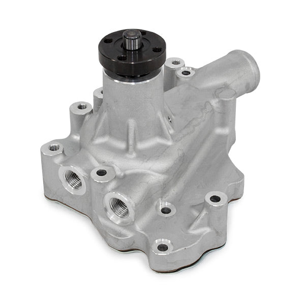 Top Street Performance HC8050 Mechanical Water Pump; Aluminum; Satin; SBF (289; 302; 351W) D/S Inlet - Truck Part Superstore