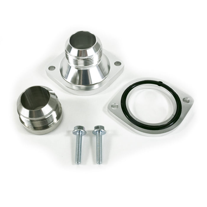 Top Street Performance HC8939 Chevrolet LSX -20 AN Chrome Aluminum Water Pump Adapter Kit - Truck Part Superstore
