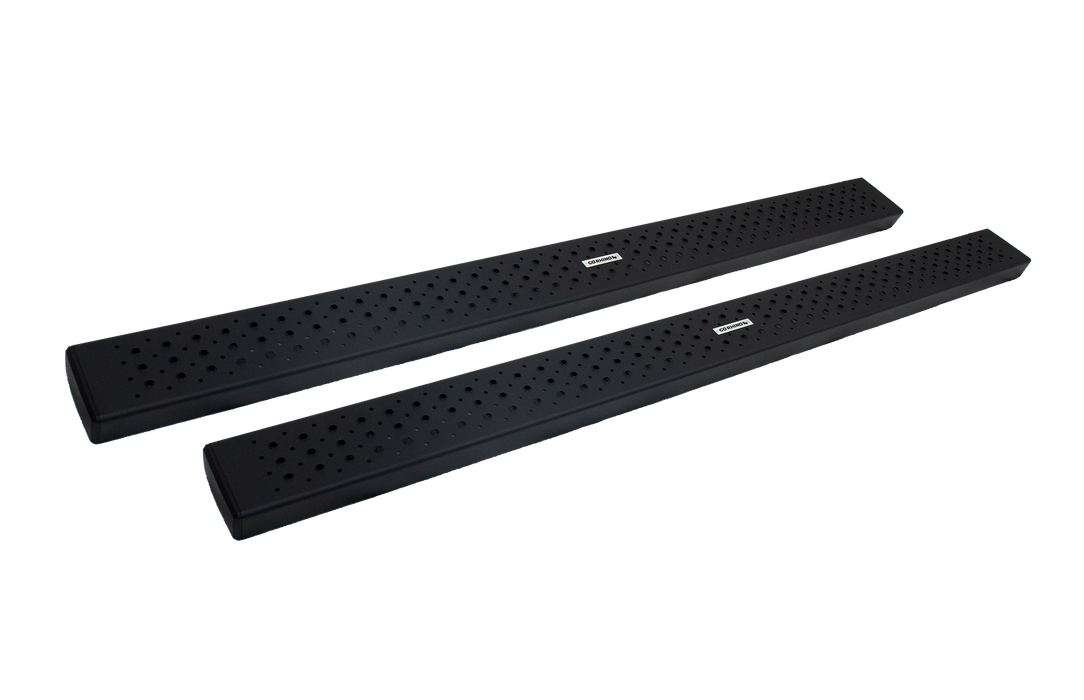 Go Rhino 6863404987T Stamped steel hex pattern step provides maximum grip - Truck Part Superstore