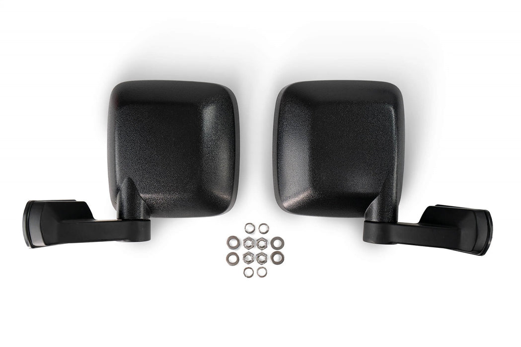 DV8 Offroad HDJL-01F Jeep JL/JT Half Doors Aluminum W/Perforated Aluminum Screens (Front) 18-Present Wrangler JL 4 Door DV8 Offroad - Truck Part Superstore