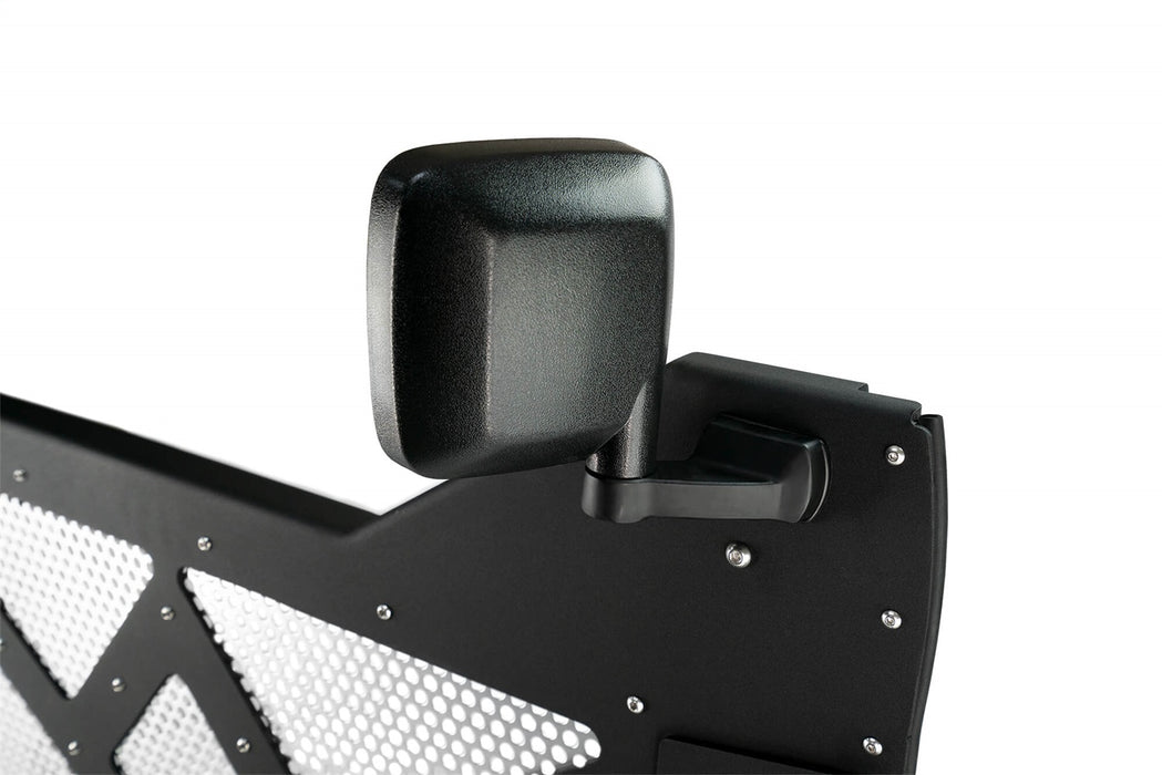 DV8 Offroad HDJL-01F Jeep JL/JT Half Doors Aluminum W/Perforated Aluminum Screens (Front) 18-Present Wrangler JL 4 Door DV8 Offroad - Truck Part Superstore