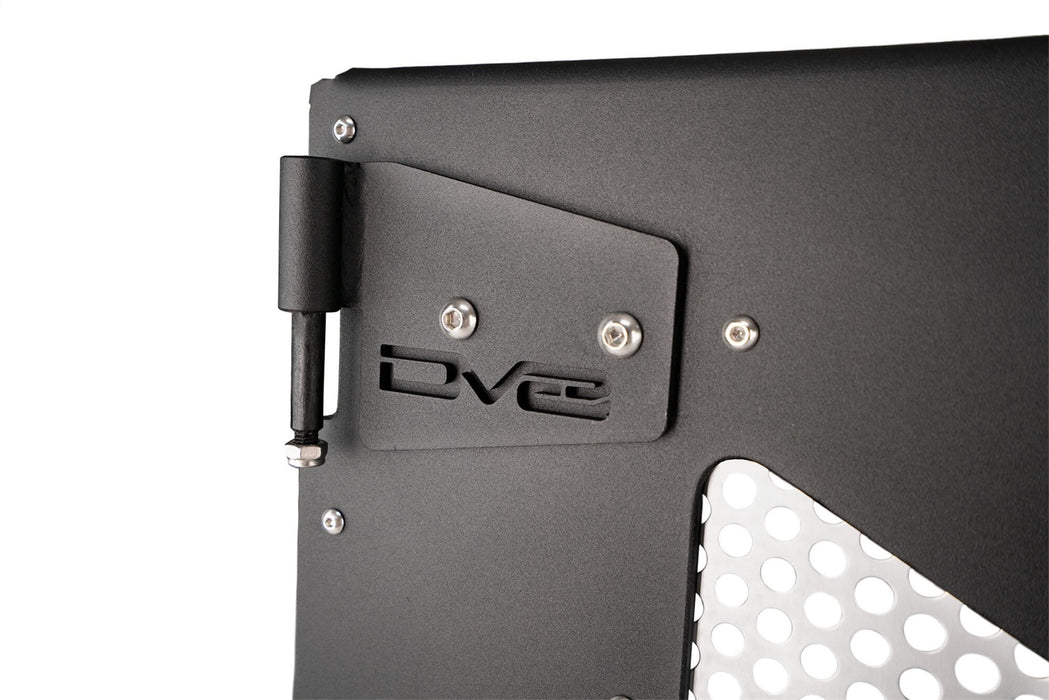 DV8 Offroad HDJL-01R Jeep JL/JT Half Doors Aluminum W/Perforated Aluminum Screens (Rear) 18-Present Wrangler JL 4 Door DV8 Offroad - Truck Part Superstore