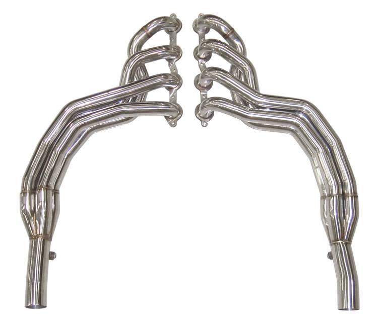 Pypes Performance Exhaust HDR150S Exhaust Header 10-14 Camaro 1 3/4 in Primary 2.50 in Collector Long Tube Hardware Incl Polished 304 Stainless Steel Pypes Exhaust - Truck Part Superstore