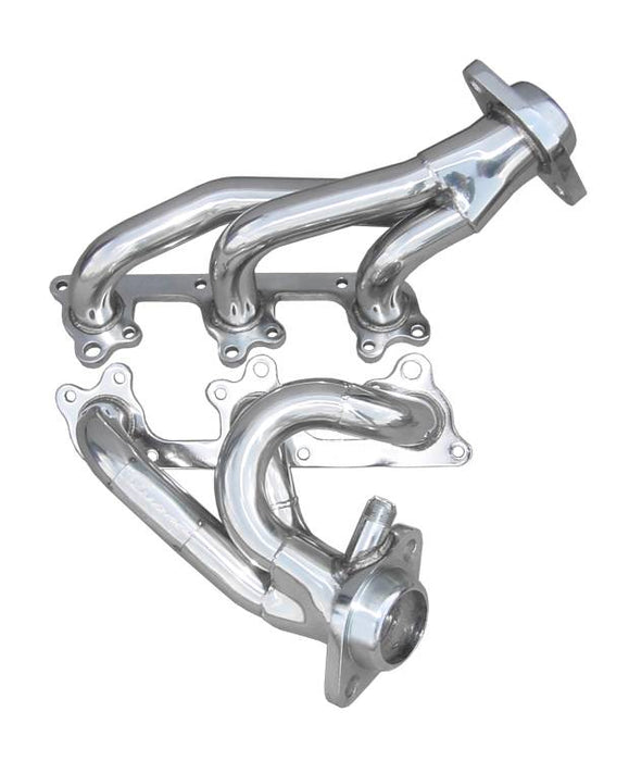 Pypes Performance Exhaust HDR56S Shorty Exhaust Header 05-10 Mustang V6 Hardware/Gaskets Incl Polished 304 Stainless Steel Pypes Exhaust - Truck Part Superstore