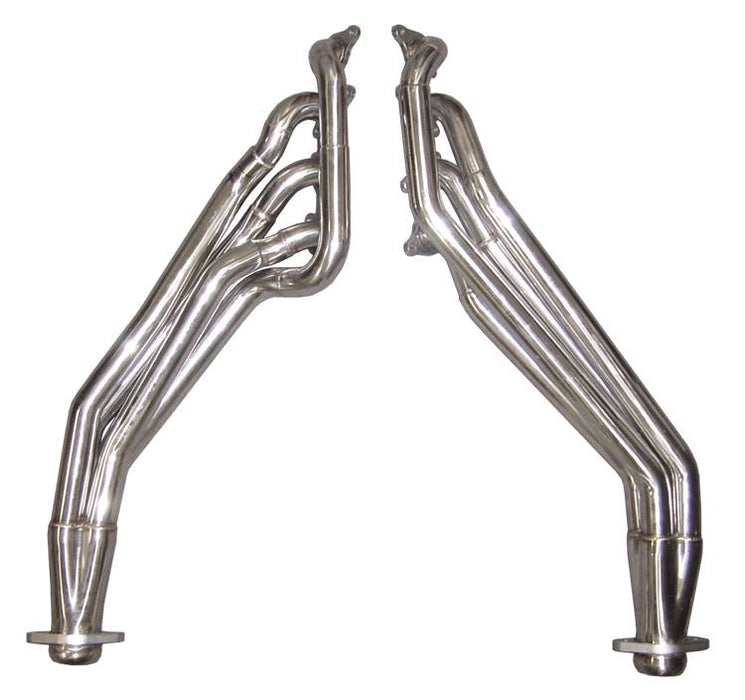 Pypes Performance Exhaust HDR76S Exhaust Header 1 5/8 in Long Tube Full Length 11-14 Ford Mustang Hardware Incl Polished 304 Stainless Steel Pypes Exhaust - Truck Part Superstore