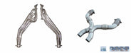 Pypes Performance Exhaust HDR76SK-1 Exhaust Header Long Tube w/Catted X-Pipe Hardware Incl Polished 304 Stainless Steel Pypes Exhaust - Truck Part Superstore