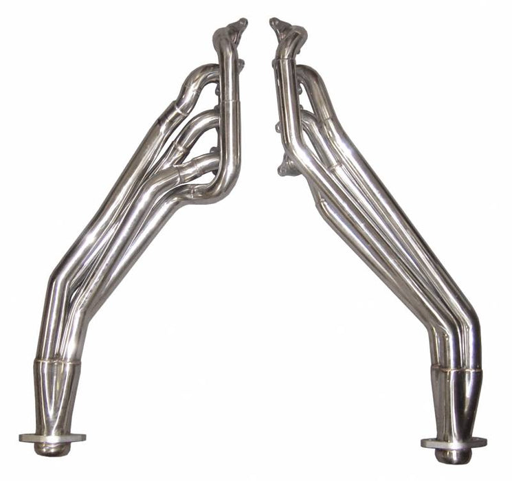 Pypes Performance Exhaust HDR78S Exhaust Header Long Tube 15-17 Mustang Hardware Included Polished 304 Stainless Steel Header Pypes Exhaust - Truck Part Superstore