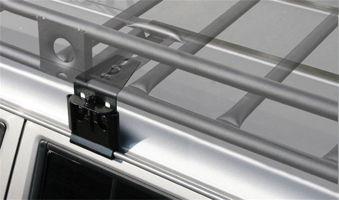 Smittybilt HDS-2 Heavy Duty Rain Gutter Cl W/Short Brackets Qty 2 Smittybilt - Truck Part Superstore