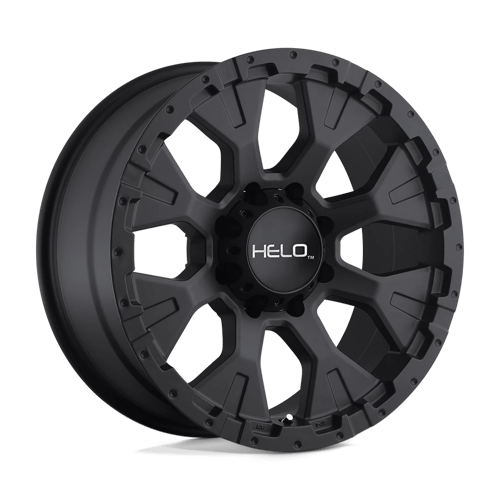 Helo HE87879012712N HE878 17X9 5X4.5 S-BLK -12MM - Truck Part Superstore