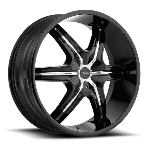 Helo HE89128527310 HE891 20X8.5 5X115/4.75 G-BLK W/ ACC 10MM - Truck Part Superstore