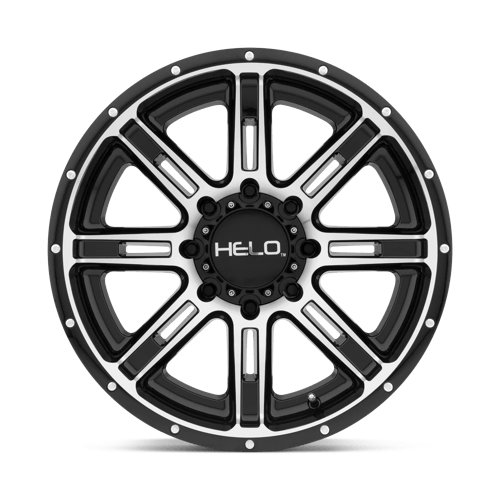 Helo HE90029068500 HE900 20X9 6X5.5 G-BLK MACH 00MM - Truck Part Superstore