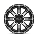 Helo HE90021068524N HE900 20X10 6X5.5 G-BLK MACH -24MM - Truck Part Superstore