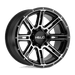 Helo HE90089077500 HE900 18X9 6X120 G-BLK MACH 00MM - Truck Part Superstore